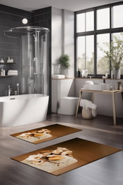 Mijölnir Juego de alfombrillas de baño CT-5368, 2 piezas, Multicolor